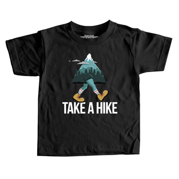 Take A Hike Walking Mountain T-shirt pour enfants