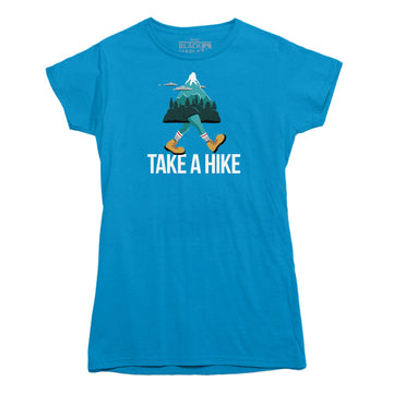 T-shirt Take A Hike Walking Mountain