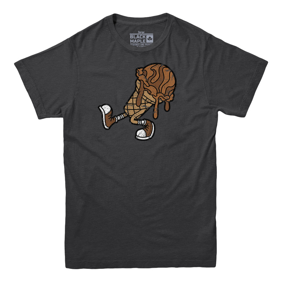 Le meilleur cornet de crème glacée au chocolat T-shirt enfant