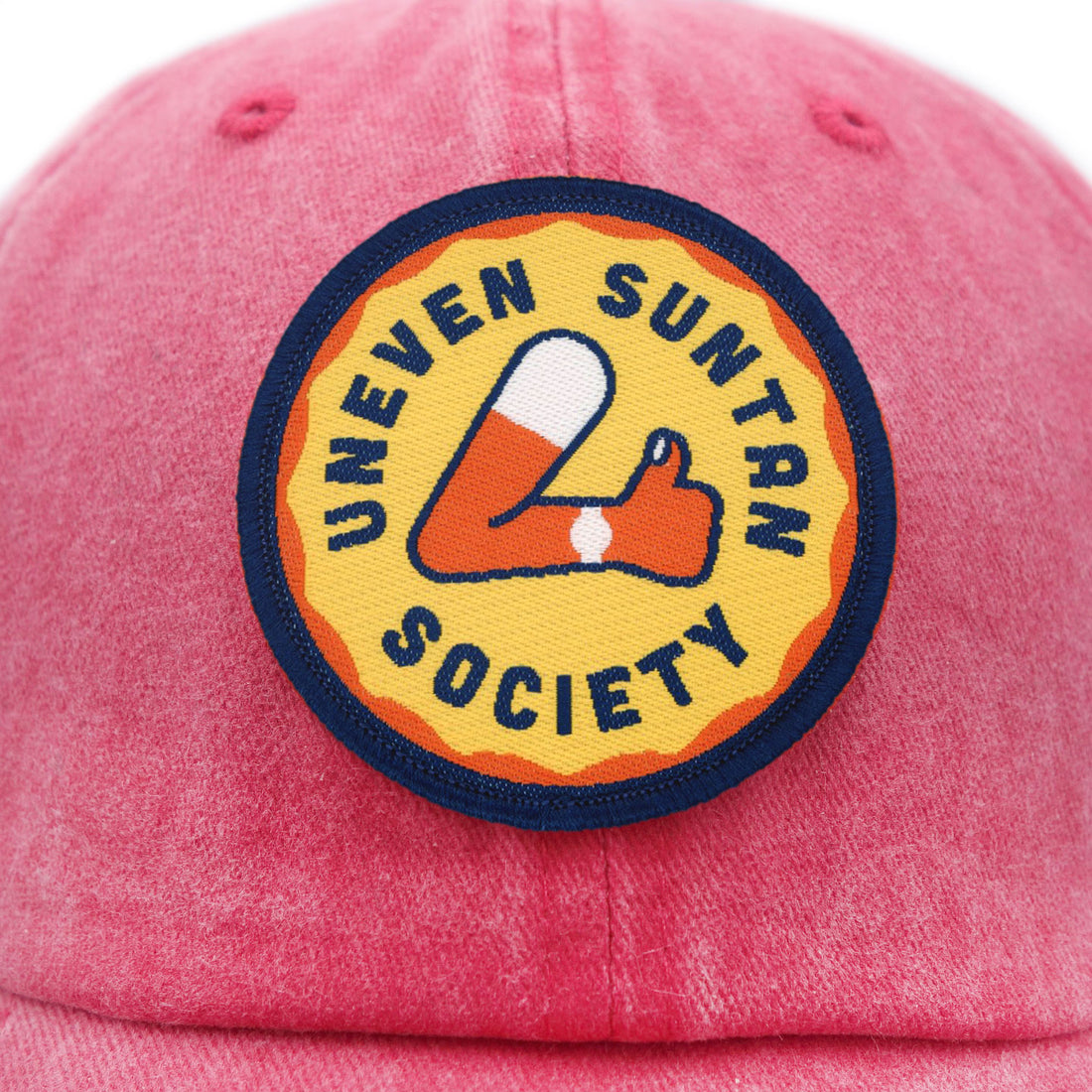 Casquette de papa teinte pigmentée Uneven Suntan Society 