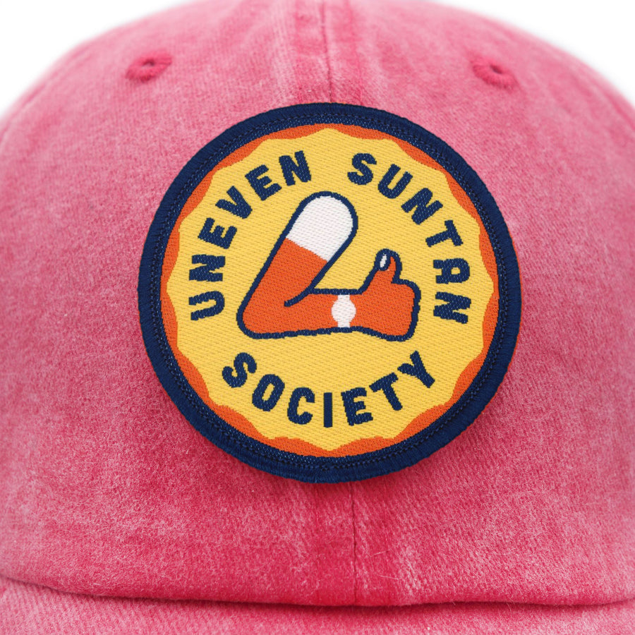 Casquette de papa teinte pigmentée Uneven Suntan Society 
