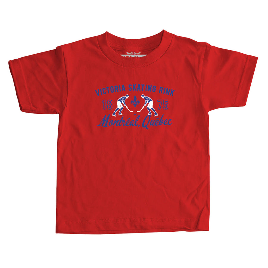Victoria Skating Rink Kids T-shirt