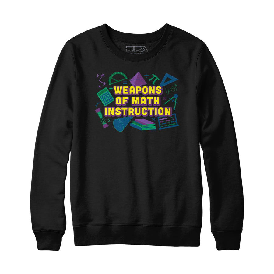 Weapons of Math Instruction Sweatshirt and Hoodie