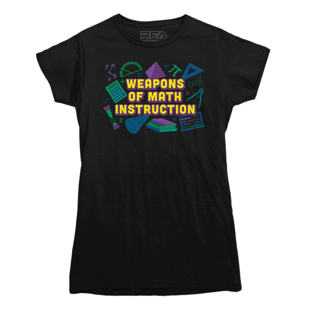 T-shirt Armes d'instruction mathématique