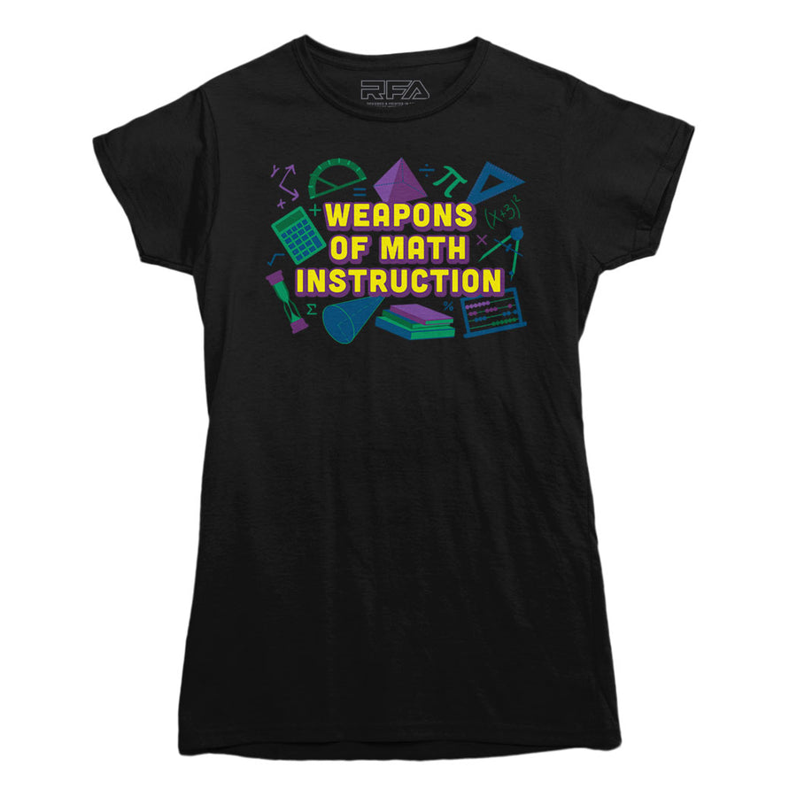 T-shirt Armes d'instruction mathématique
