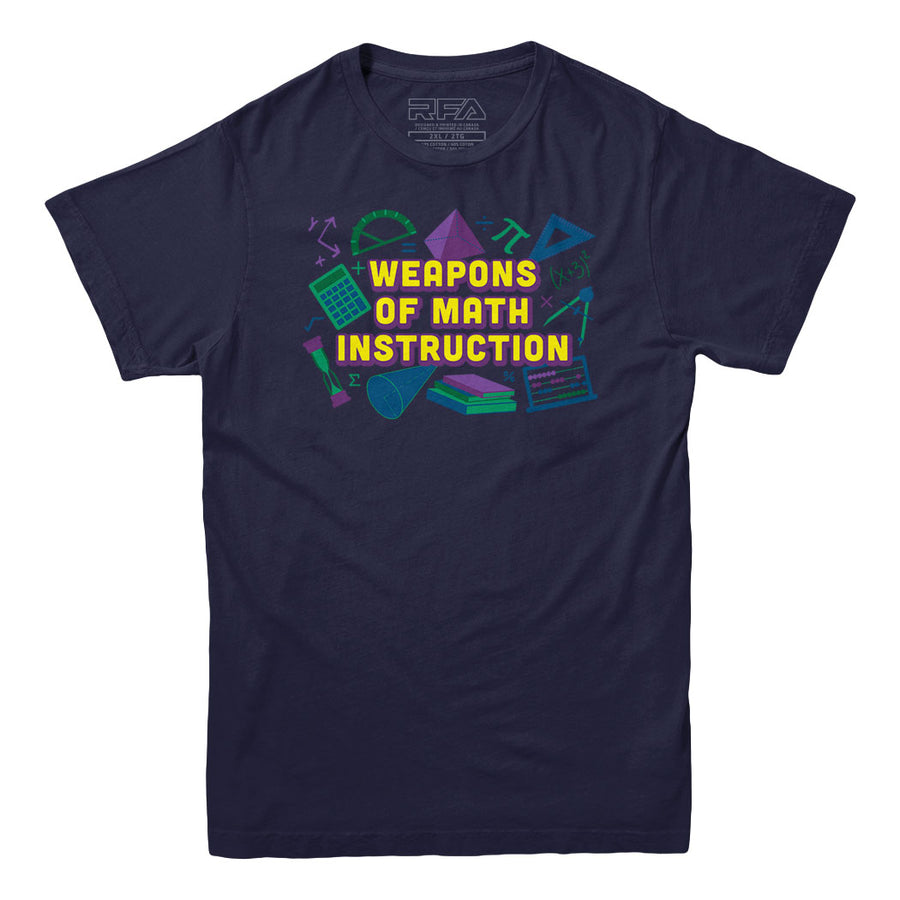 T-shirt Armes d'instruction mathématique