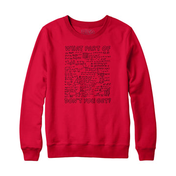 Quelle partie de cette équation n'obtenez-vous pas un sweat-shirt et un sweat à capuche
