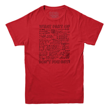 Quelle partie de cette équation ne recevez-vous pas de t-shirt