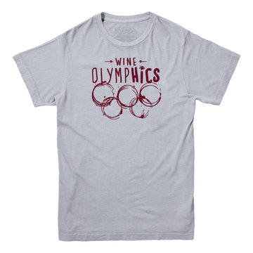 T-shirt humoristique Wine Olymphics