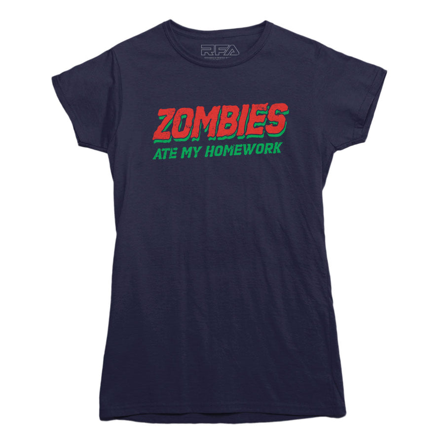 Zombies Ate My Homework T-shirt